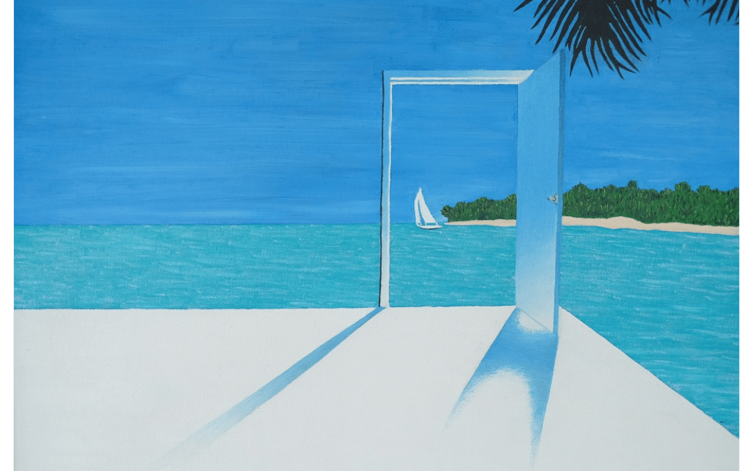 Porte ouverte sur mer