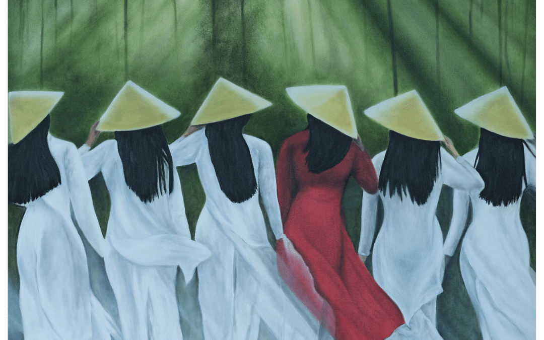 Chinoises dans la forêt